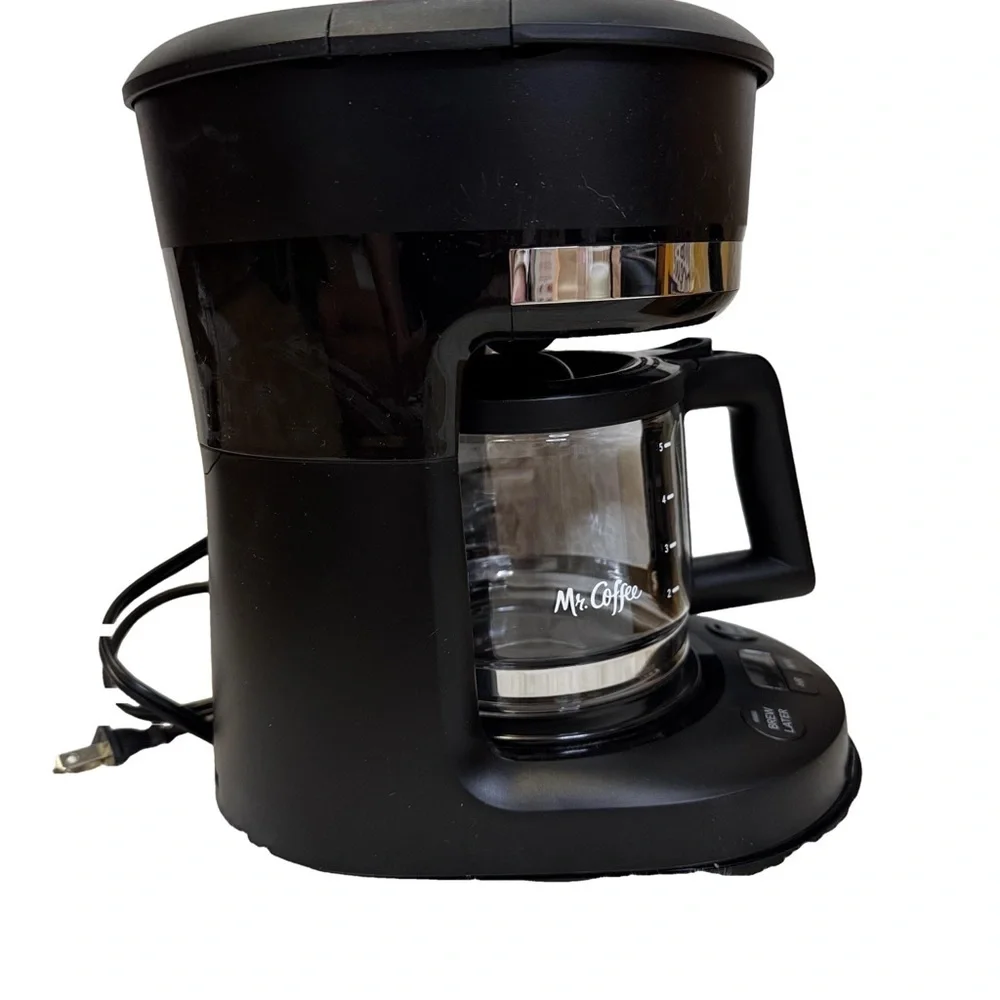 Mr. Coffee 5-Cup Mini Brew Black Coffeemaker Programmable Auto Shutoff NIB